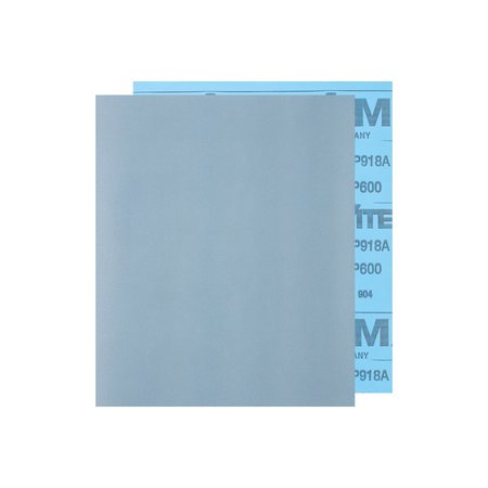 Pferd 9" x 11" Abrasive Sheet - Paper Backed - Silicon Carbide - 600 Grit 46938